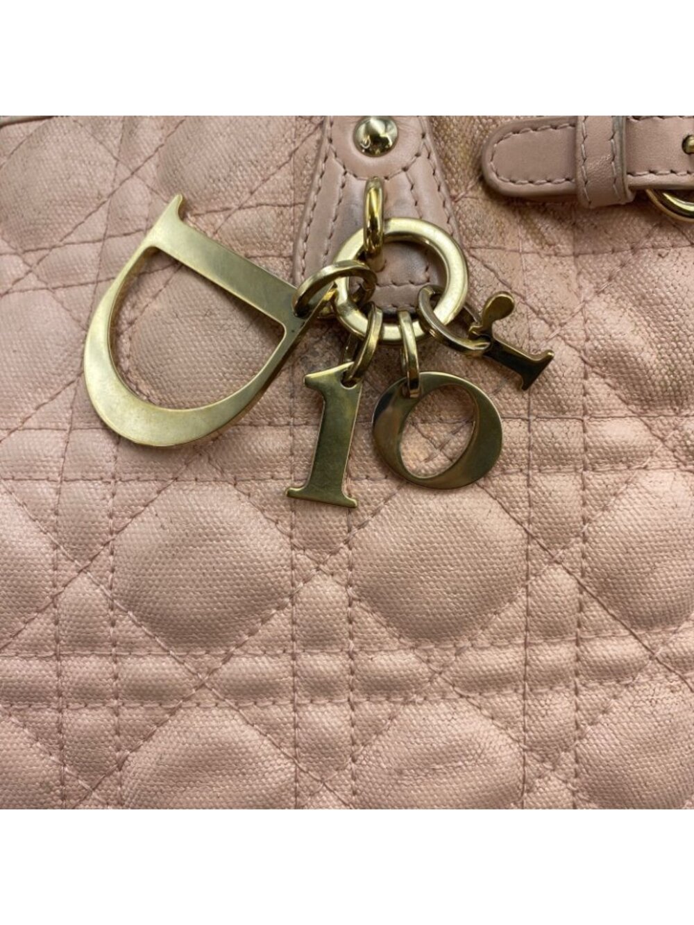 Dior Cannage Pana Tote Pink Charm Travel Mothers - Picture 14 of 14